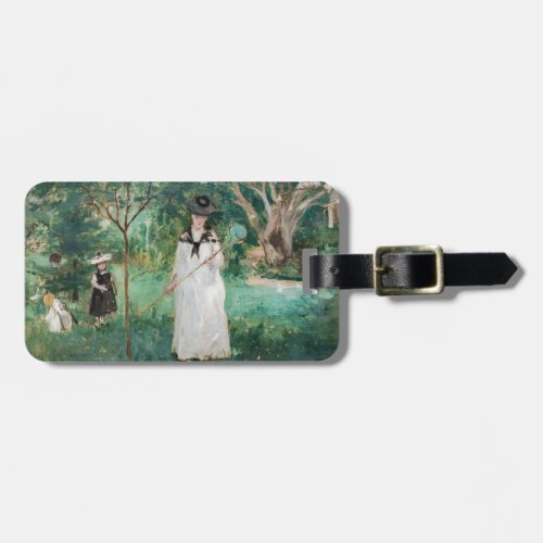 Berthe Morisot _ The Butterfly Hunt Luggage Tag