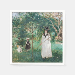Berthe Morisot - The Butterfly Hunt Napkins