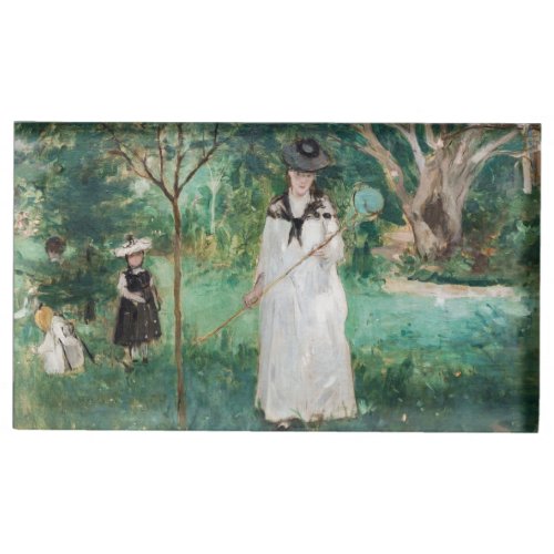 Berthe Morisot _ The Butterfly Hunt Place Card Holder