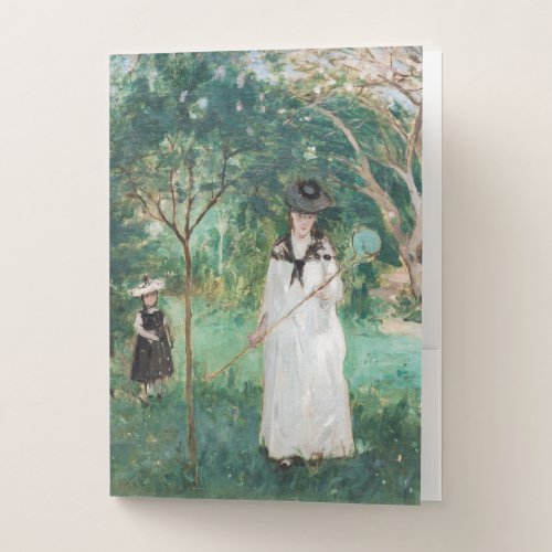 Berthe Morisot _ The Butterfly Hunt Pocket Folder