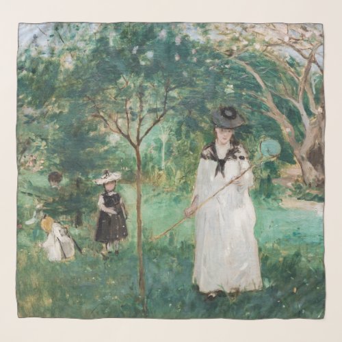 Berthe Morisot _ The Butterfly Hunt Scarf