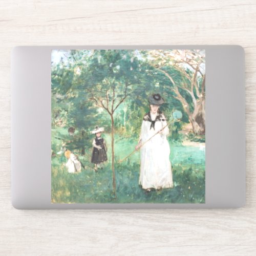 Berthe Morisot _ The Butterfly Hunt Sticker