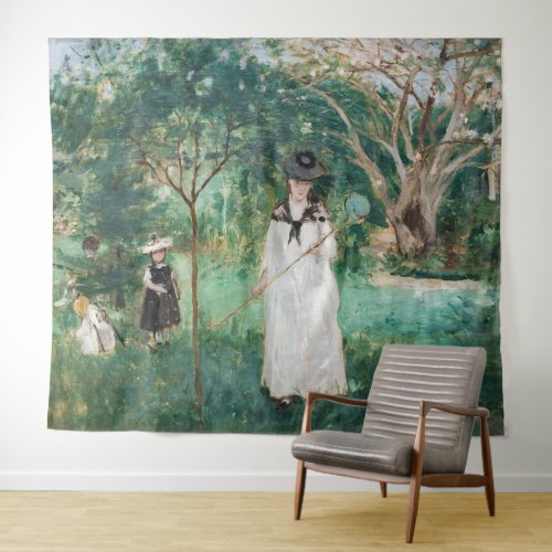 Berthe Morisot _ The Butterfly Hunt Tapestry