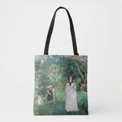 Berthe Morisot _ The Butterfly Hunt Tote Bag