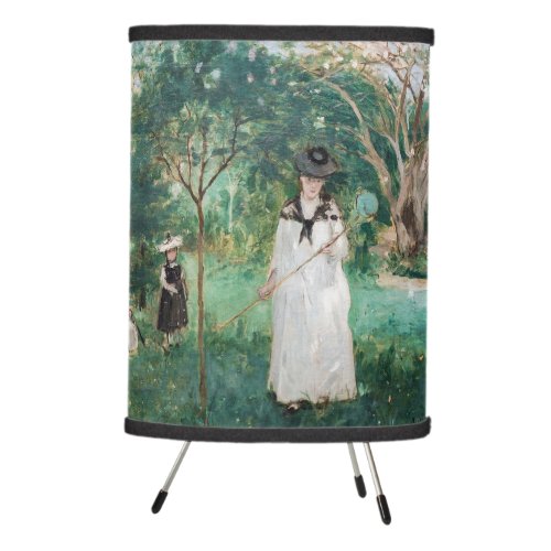 Berthe Morisot _ The Butterfly Hunt Tripod Lamp