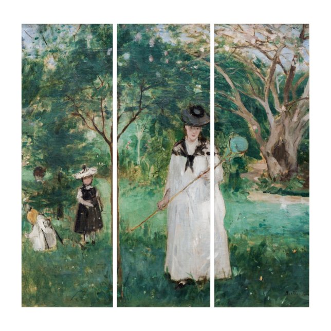 Berthe Morisot - The Butterfly Hunt Triptych (Front)