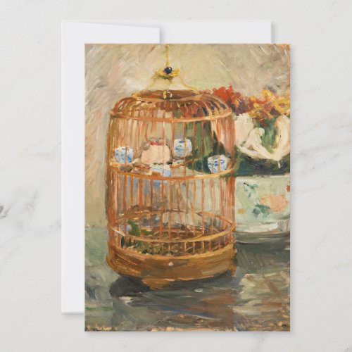 Berthe Morisot _ The Cage Invitation