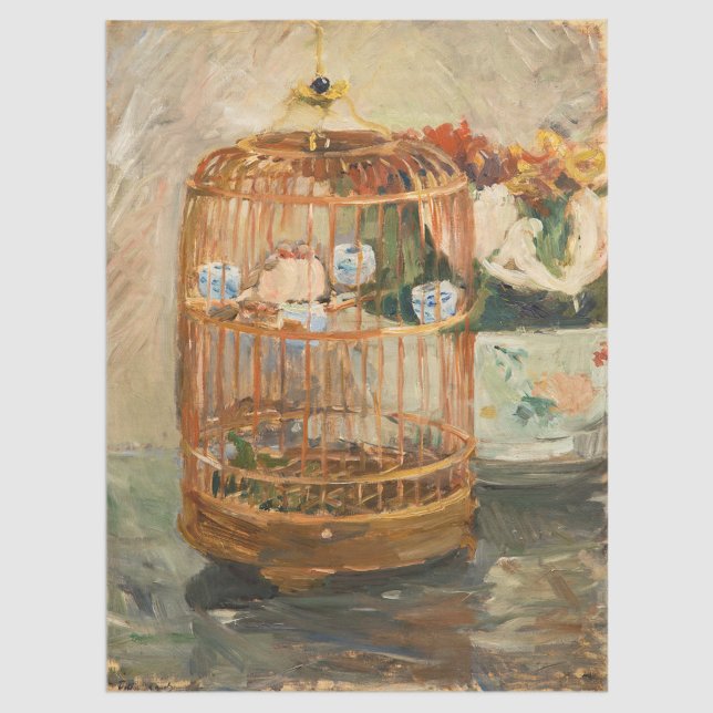 Berthe Morisot - The Cage Tissue Paper (Creator Uploaded)
