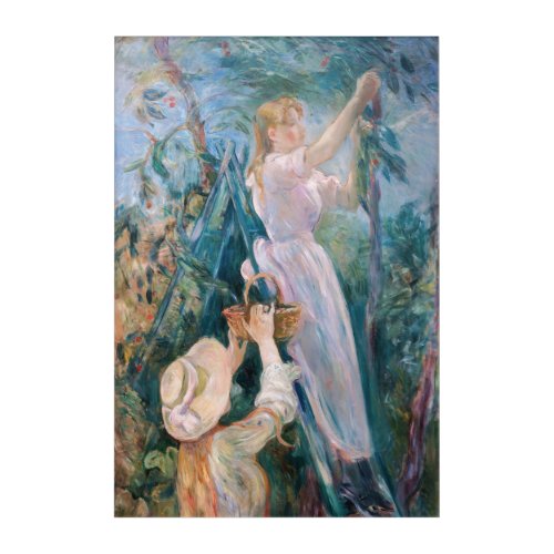 Berthe Morisot _ The Cherry Picker Acrylic Print