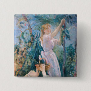 Berthe Morisot - The Cherry Picker Button