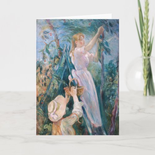 Berthe Morisot _ The Cherry Picker Card