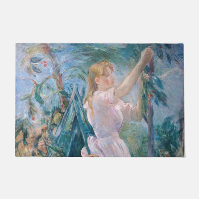 Berthe Morisot - The Cherry Picker Doormat (Front)
