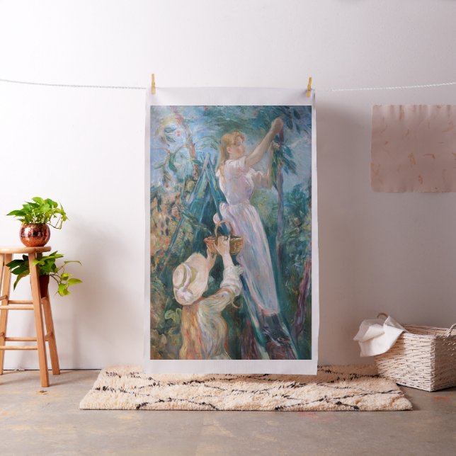 Berthe Morisot - The Cherry Picker Fabric (In Situ)