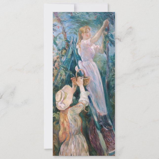 Berthe Morisot - The Cherry Picker Invitation (Front)