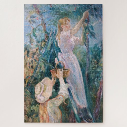 Berthe Morisot _ The Cherry Picker Jigsaw Puzzle
