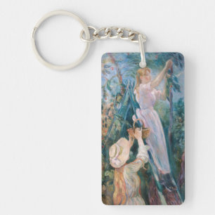 Berthe Morisot - The Cherry Picker Keychain