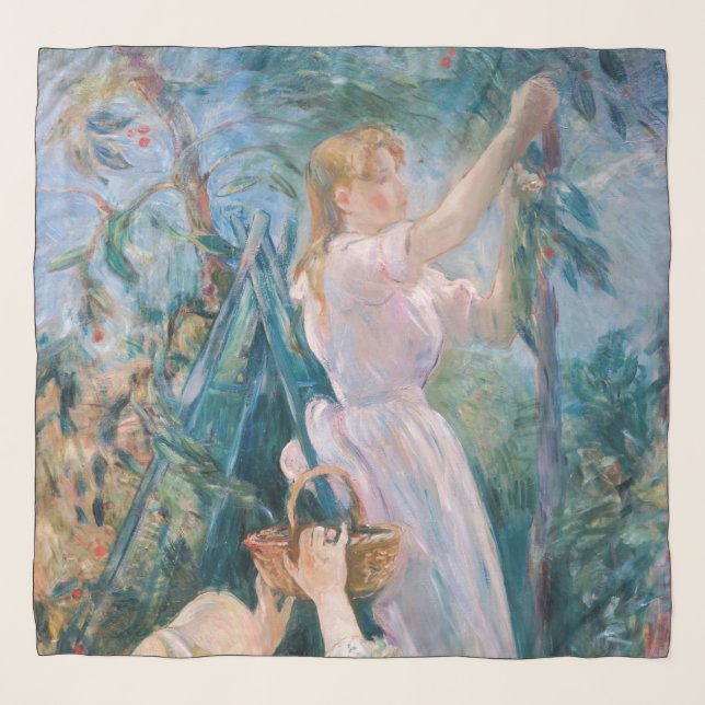Berthe Morisot - The Cherry Picker Scarf (Front)