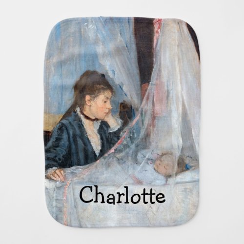 Berthe Morisot _ The Cradle Baby Burp Cloth