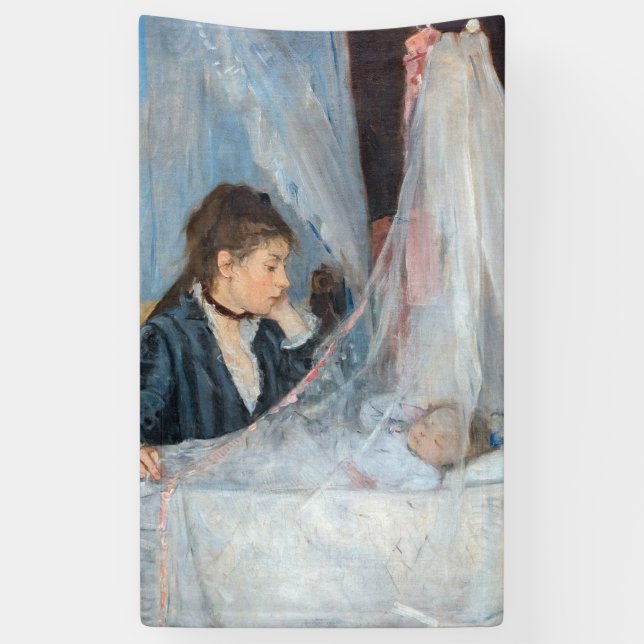 Berthe Morisot - The Cradle Banner (Vertical)