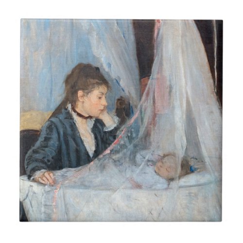 Berthe Morisot _ The Cradle Ceramic Tile
