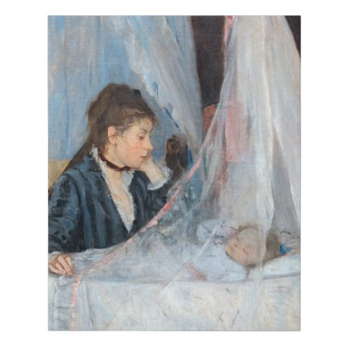 Berthe Morisot _ The Cradle Faux Canvas Print