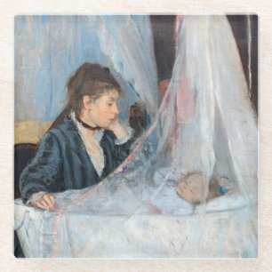 Berthe Morisot - The Cradle Glass Coaster