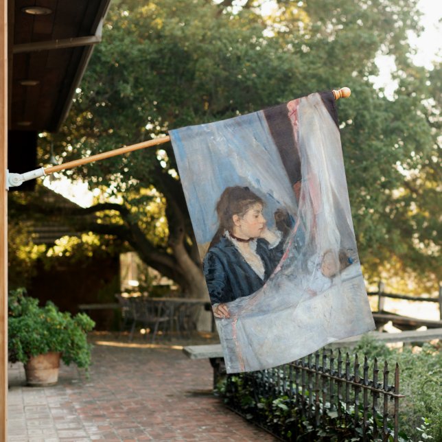 Berthe Morisot - The Cradle House Flag (In SItu)