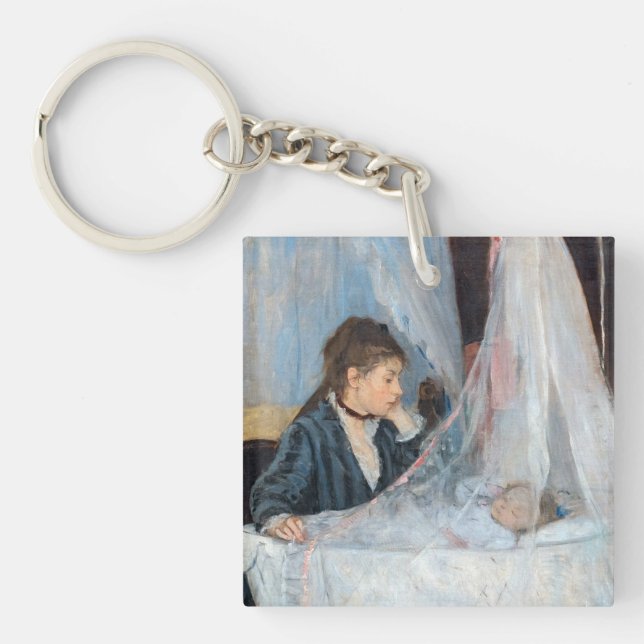 Berthe Morisot - The Cradle Keychain (Front)