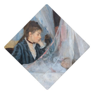 Berthe Morisot - The Cradle / Le Berceau Graduation Cap Topper