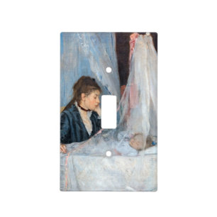 Berthe Morisot - The Cradle Light Switch Cover