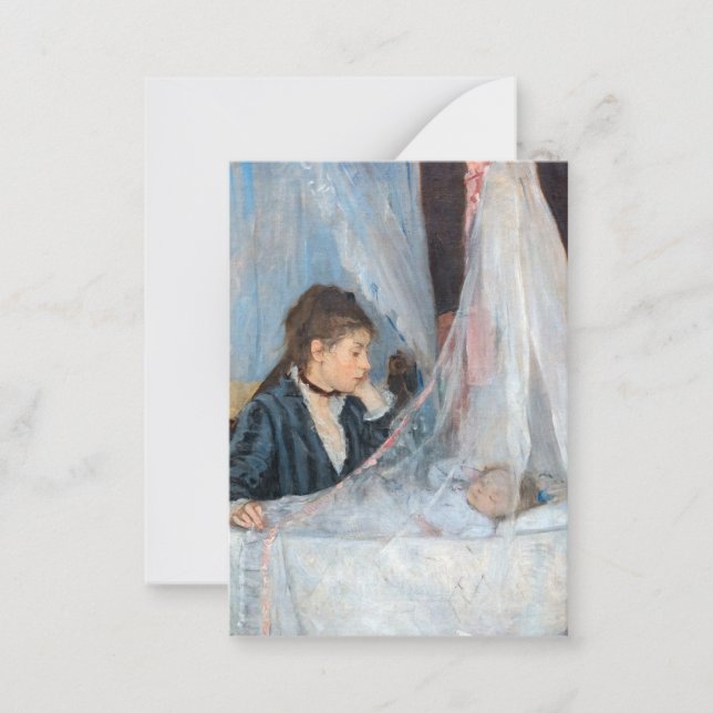 Berthe Morisot - The Cradle Note Card (Front)
