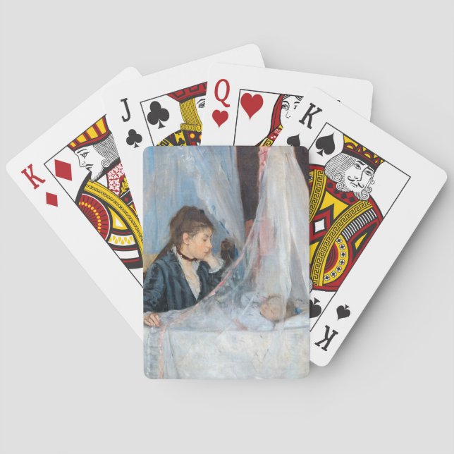 Berthe Morisot - The Cradle Poker Cards (Back)