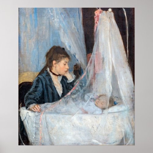 Berthe Morisot _ The Cradle Poster