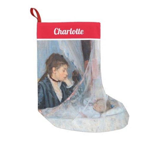 Berthe Morisot _ The Cradle Small Christmas Stocking