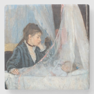 Berthe Morisot - The Cradle Stone Coaster