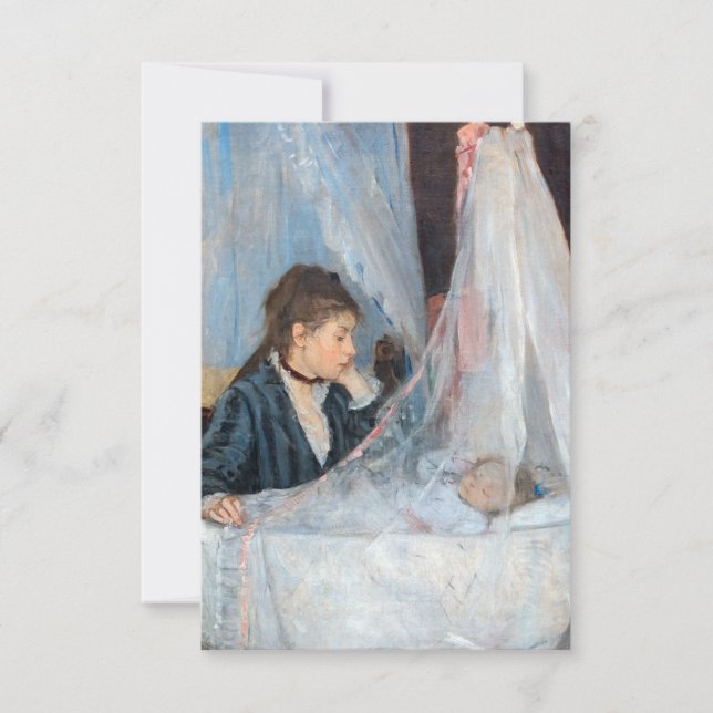 Berthe Morisot - The Cradle Thank You Card (Front)