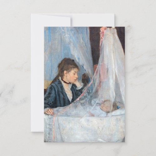 Berthe Morisot _ The Cradle Thank You Card