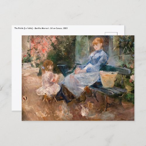 Berthe Morisot _ The Fable Postcard