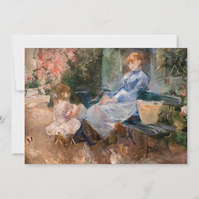 Berthe Morisot - The Fable Thank You Card (Front)