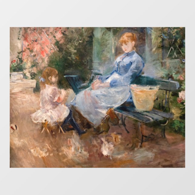 Berthe Morisot - The Fable Window Cling (Sheet)