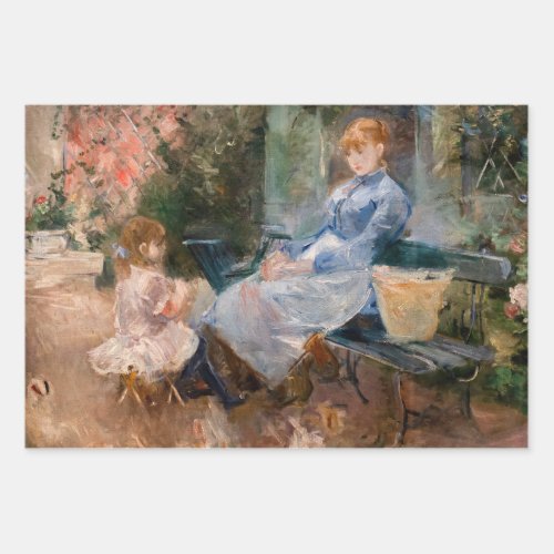 Berthe Morisot _ The Fable Wrapping Paper Sheets