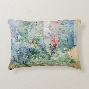 Berthe Morisot - The Garden at Bougival Accent Pillow