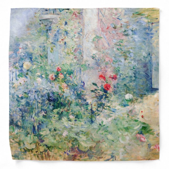 Berthe Morisot - The Garden at Bougival Bandana (Front)