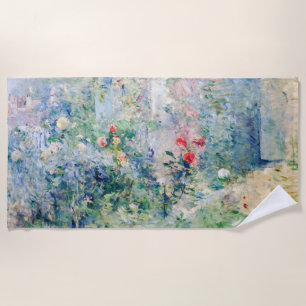Berthe Morisot - The Garden at Bougival Beach Towel