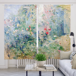 Berthe Morisot - The Garden at Bougival Blackout Curtains