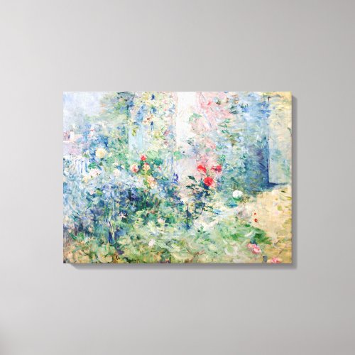 Berthe Morisot _ The Garden at Bougival Canvas Print