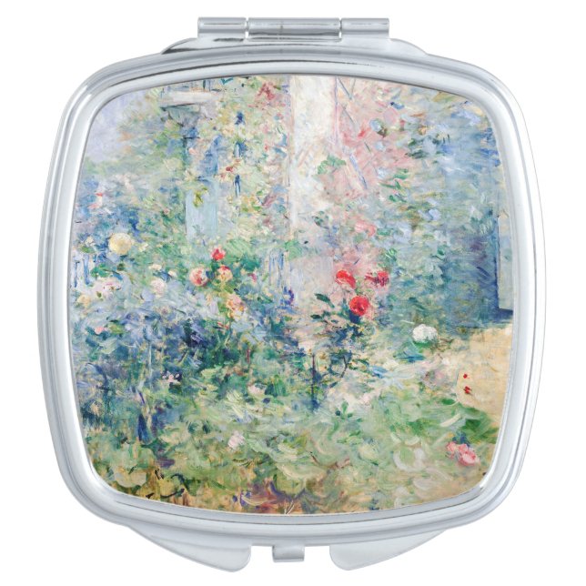 Berthe Morisot - The Garden at Bougival Compact Mirror (Front)