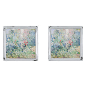 Berthe Morisot - The Garden at Bougival Cufflinks