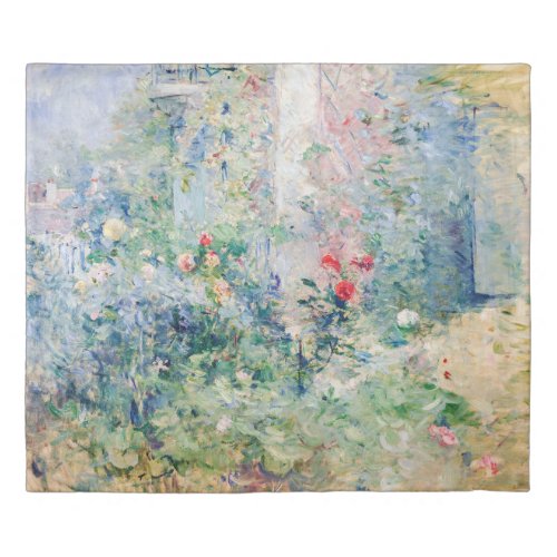 Berthe Morisot _ The Garden at Bougival Duvet Cover