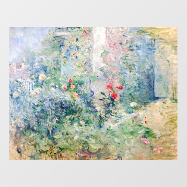 Berthe Morisot - The Garden at Bougival Floor Decals (Front)